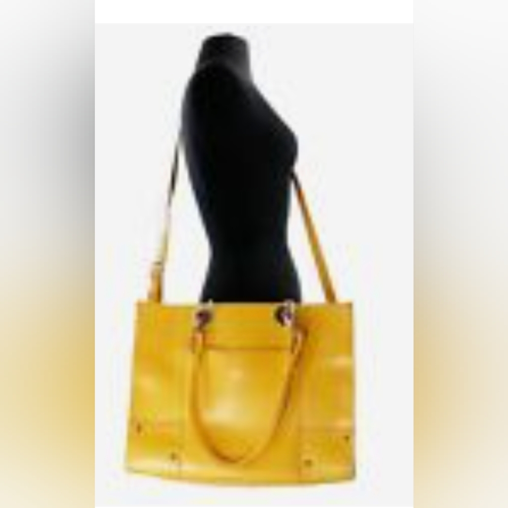 Wilson's genuine leather handbag tote computer padded satchel